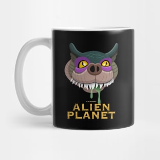 Giree - Alien Planet - No Heart Yellow Mug